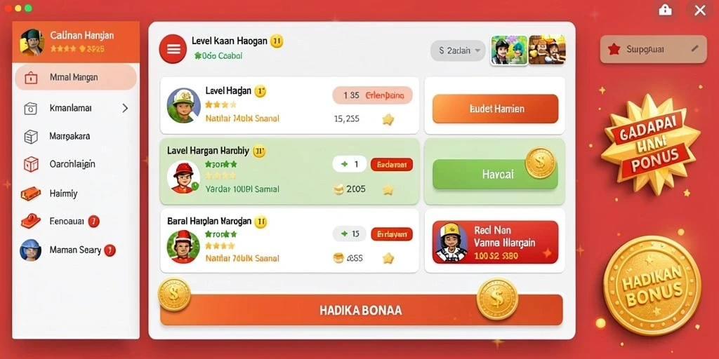 Beragam pilihan permainan slot yang menghibur.