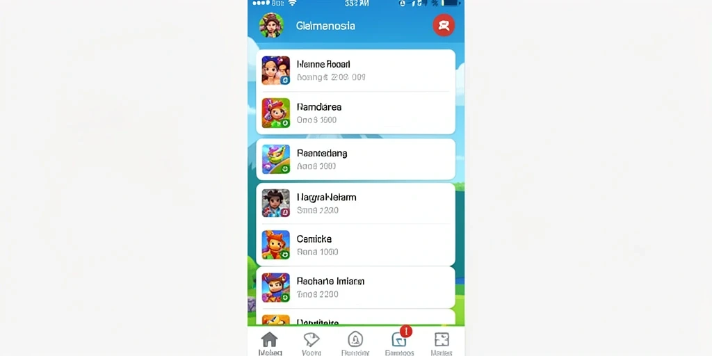 Peringkat pemain dengan leaderboard yang kompetitif.